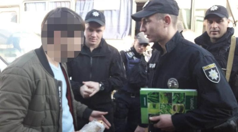 В центре Одессы полицейские провели профилактический рейд