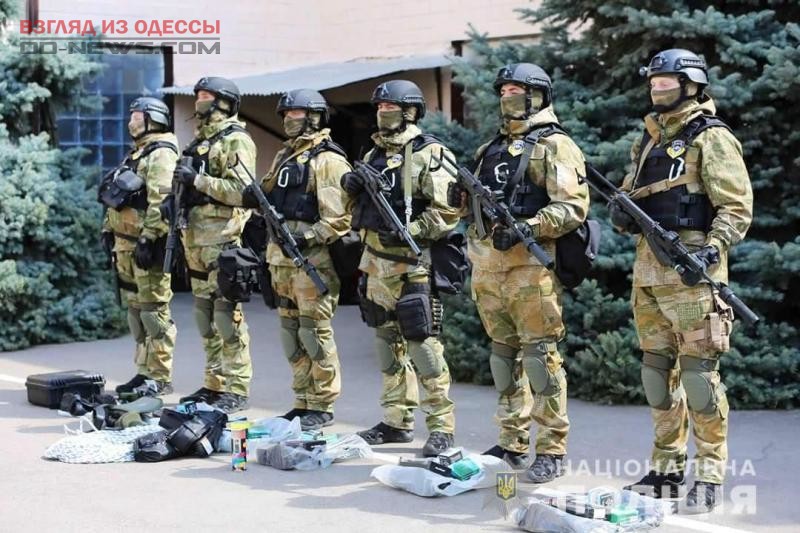В Одессе бойцы спецназначения тренировались в катакомбах