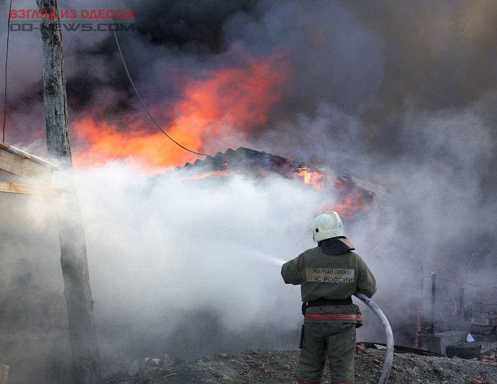 В Одессе на пожаре погиб ещё один человек