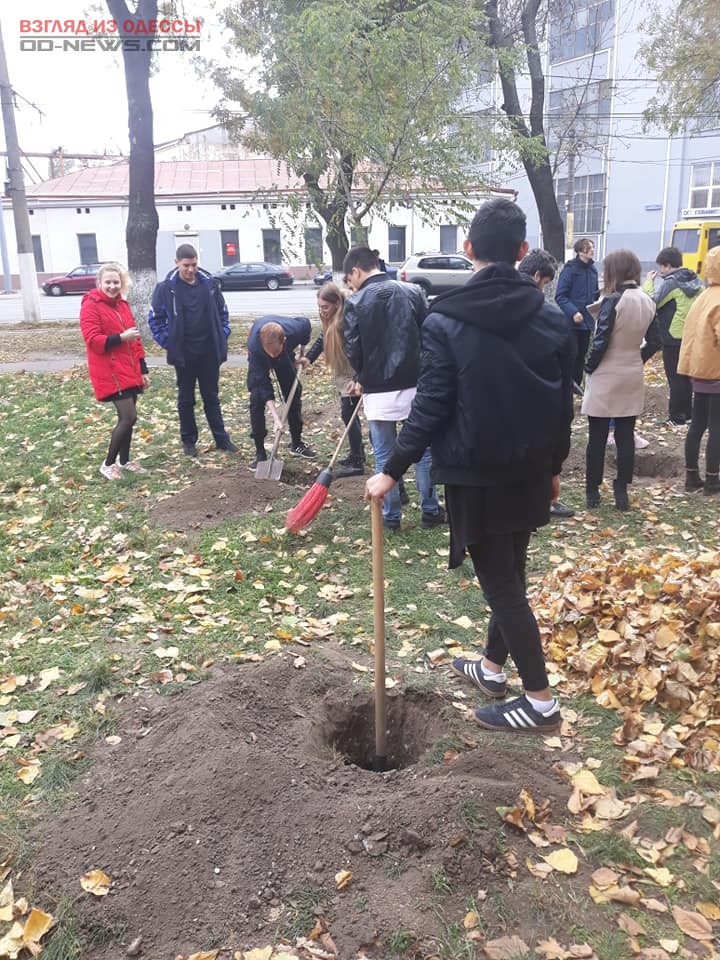 В Одессе школьники сделали благое дело