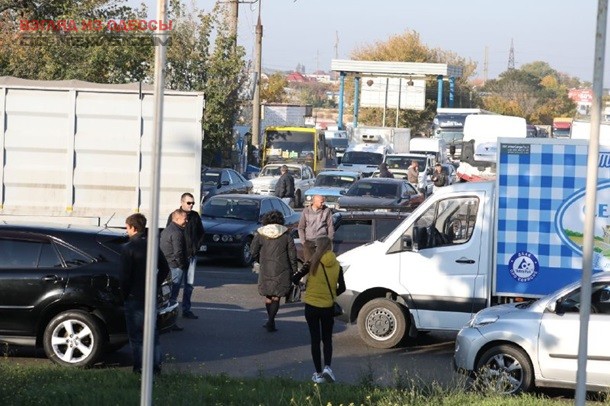 Одесским водителям из-за бойкота не давали проехать