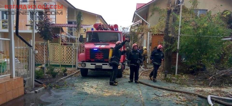 В Одесской области в жилом доме случился пожар