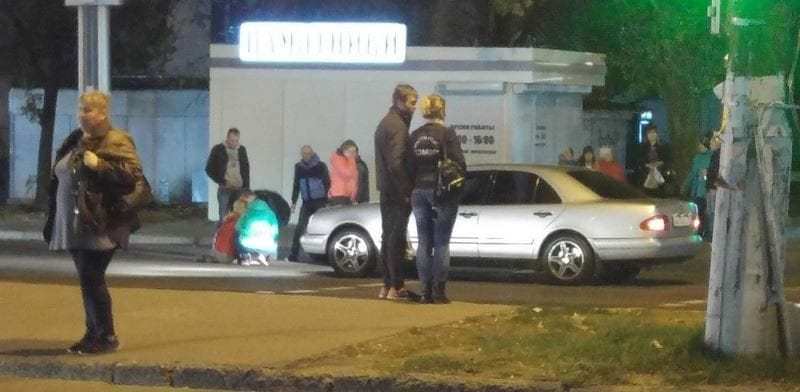 В Одессе водитель сбил пешехода на переходном переходе