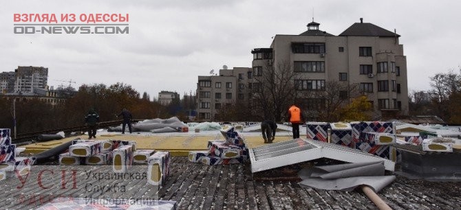 В Одессе занялись ремонтом спорткомплекса «Олимпиец»