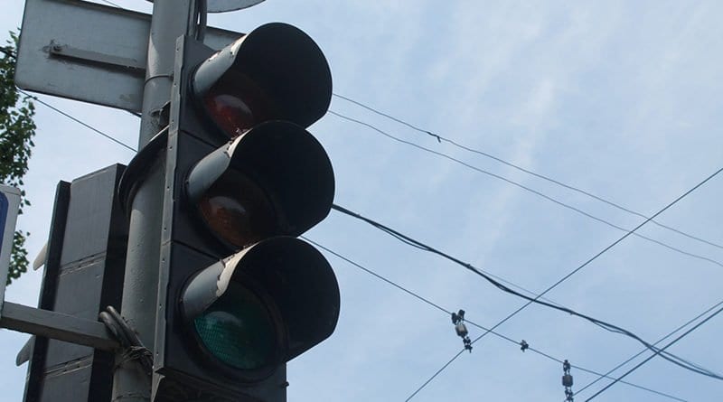 Внимание: в Одессе перестал работать светофор