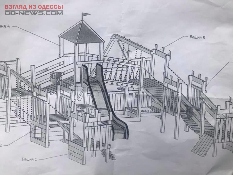 В Одессе ведутся работы над созданием эко-площадки для детей