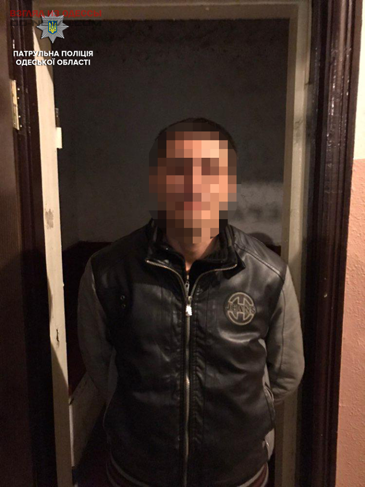 В Одессе арестовали грабителя при попытке получить выкуп