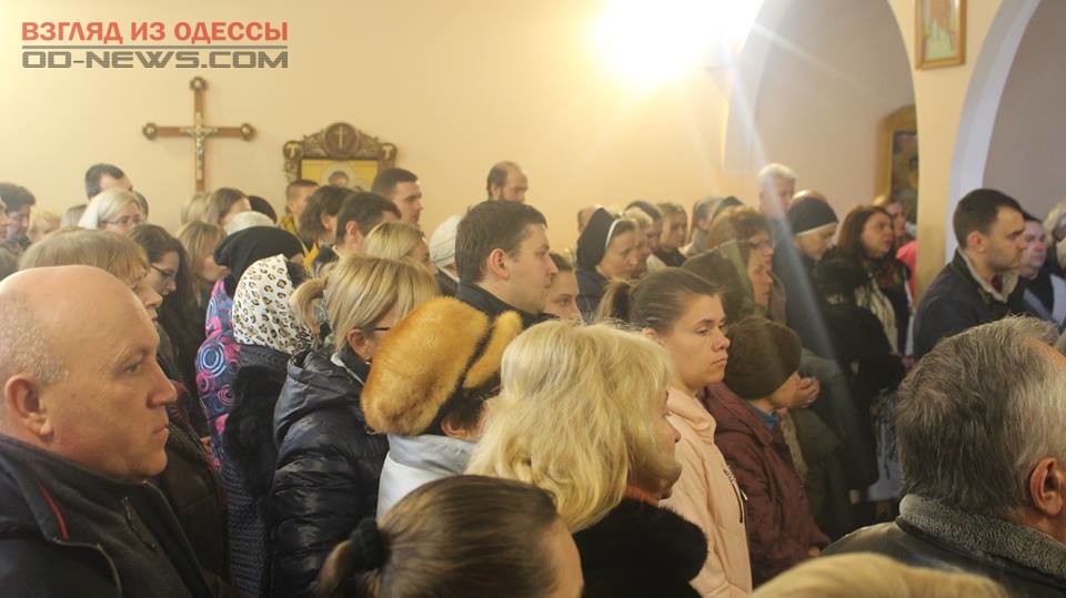 В одесском храме УГКЦ молились за мир в Украине