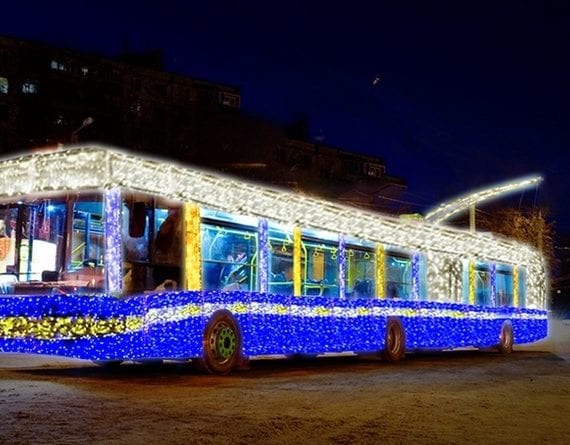 В Одессе на день Святого Николая пройдет парад троллейбусов