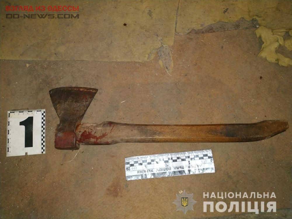 В Одесской области мужчина топором чуть не убил товарища