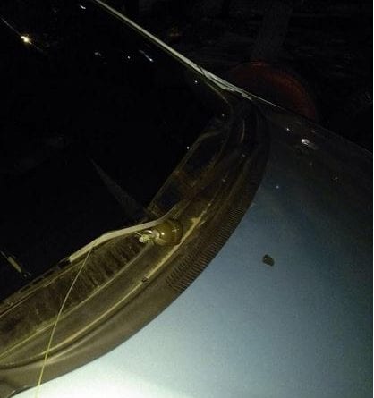 В Одессе автомобилиста напугали муляжом снаряда