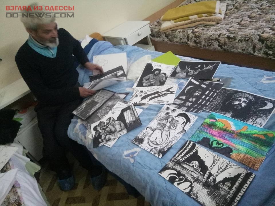 Одесский художник попал в больницу после ограбления