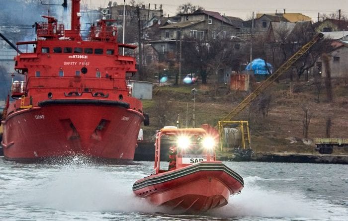 В Одессе прошли испытания скоростного катера