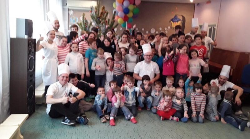 Особенных детей Одессы приятно удивил известный шеф-повар