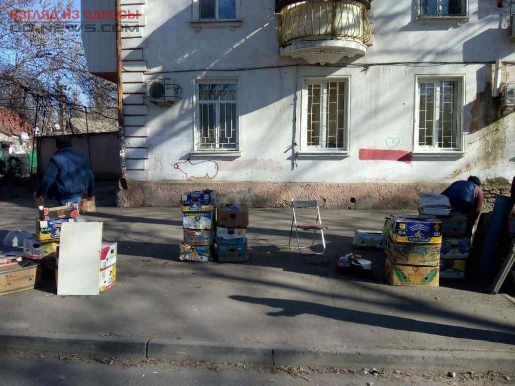 В Одессе снова боролись с уличной торговлей