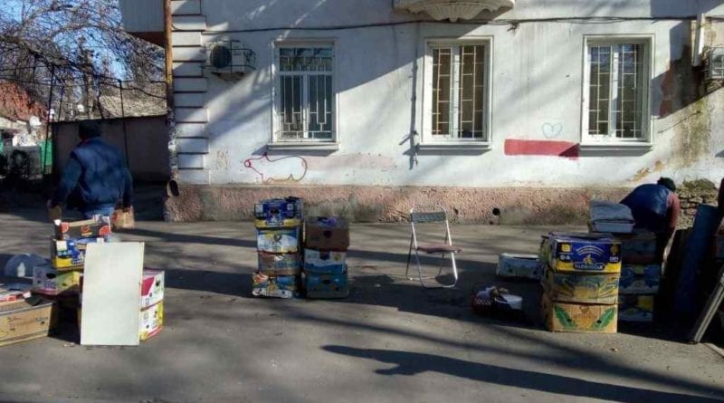 В Одессе снова боролись с уличной торговлей