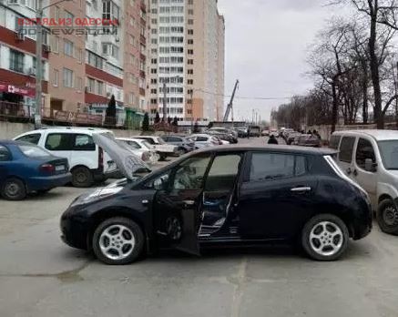 В Одессе предпринята попытка угнать электромобиль