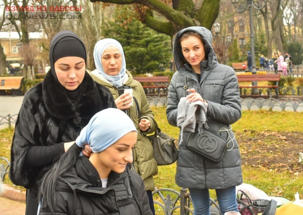 Как в Одессе отметили День хиджаба