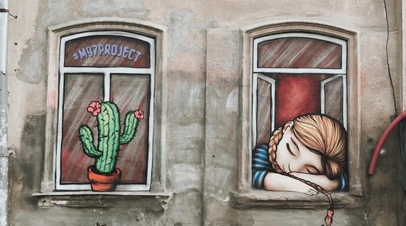 В Одессе создан новый стрит-арт объект от художника И. Матроскина