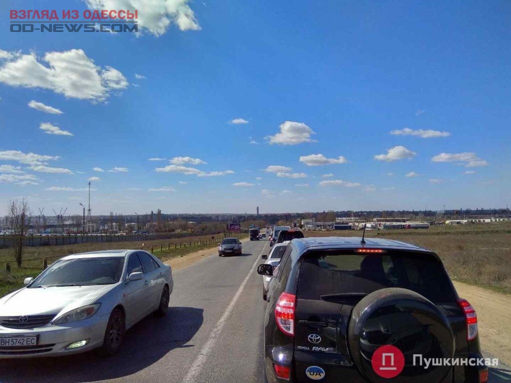 В Одесской области на трассе Одесса-Черноморск ввели реверсивное движение