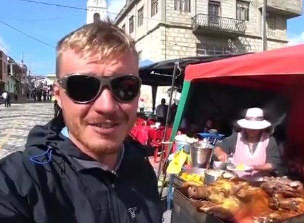 Одесский велопутешественник рассказал о случайной встрече