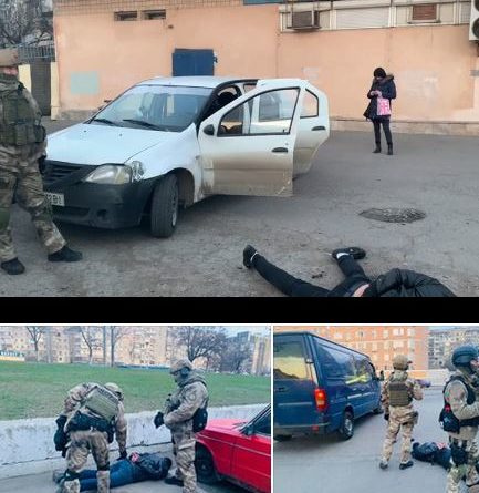 В Одессе правоохранители арестовали вымогателей