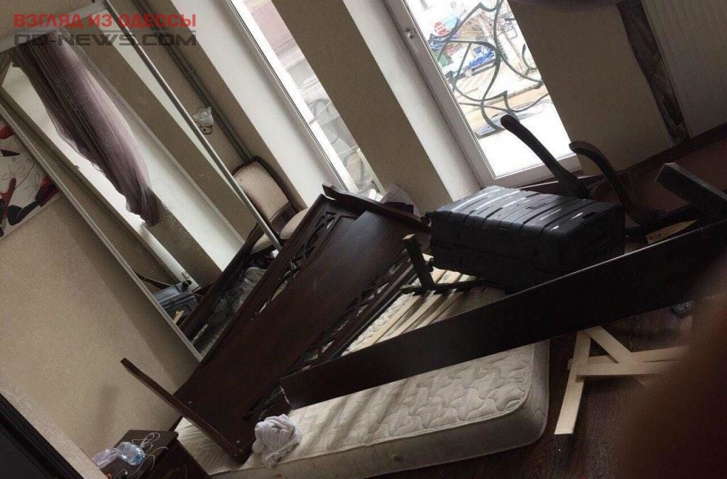 Постоялец гостиницы в Одессе впал в истерику