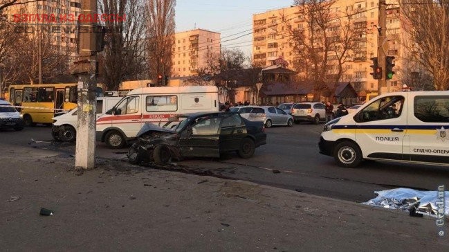 В Одессе произошла авария, есть погибший