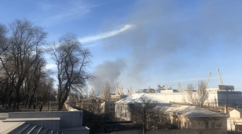 В Одессе снова пожар в экозоне