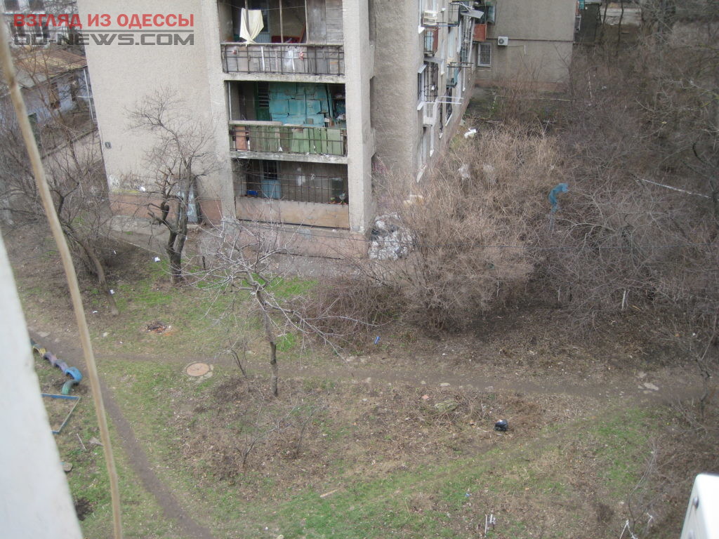 В Одессе прямо под жилым домом устроили стихийную свалку