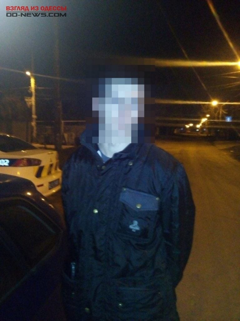 По Одессе ездил лихач под воздействием наркотиков