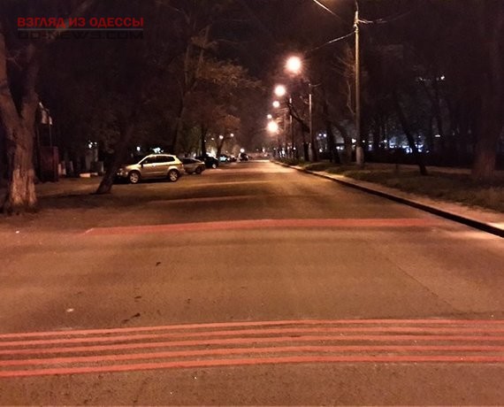 В Одессе установили шумовые полосы около детских учреждений