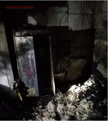 В Одесской области горевший лифт вызвал переполох