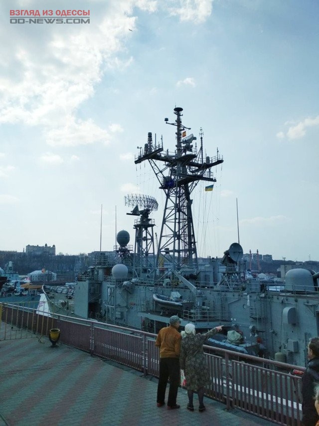 В Одессе провели увлекательные экскурсии по фрегатам НАТО