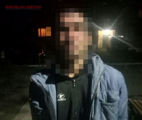 В спальном районе Одессы произведен арест уличного грабителя