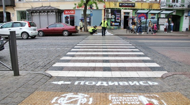 В Одессе провели акцию "Ответственный пешеход"