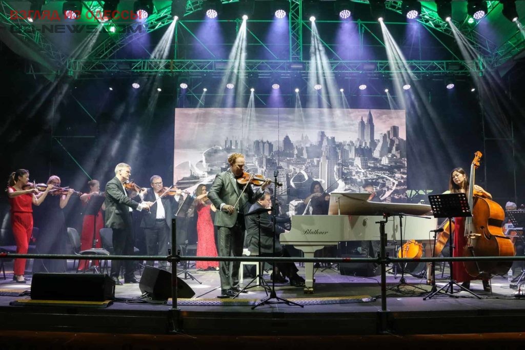 В Одессе состоялся концерт классической музыки open-air