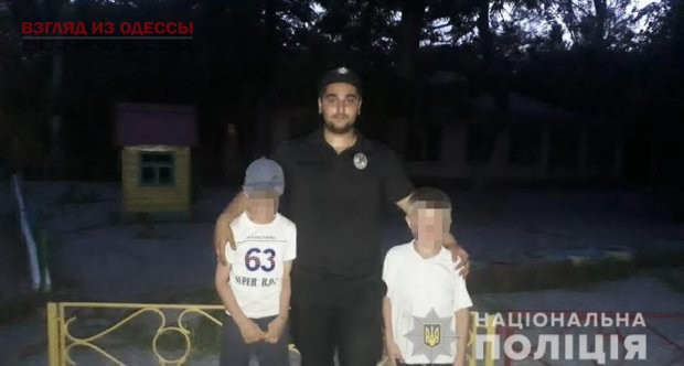 В Одессе сбежавшие из санатория дети, прятались от полицейских