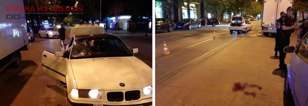 В Одессе в ночной аварии сбили пешехода