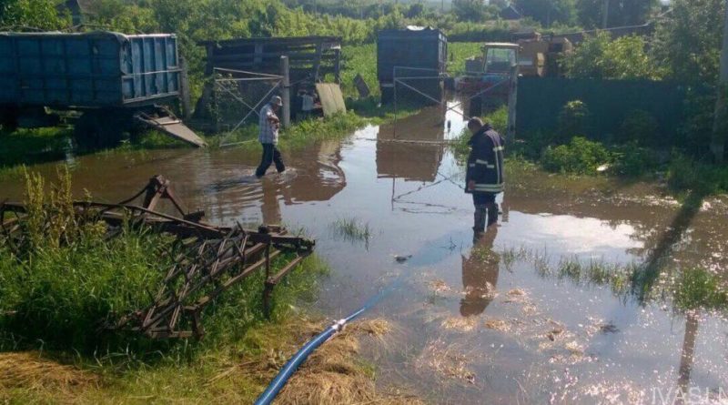 Дожди в Одесской области привели к затоплению
