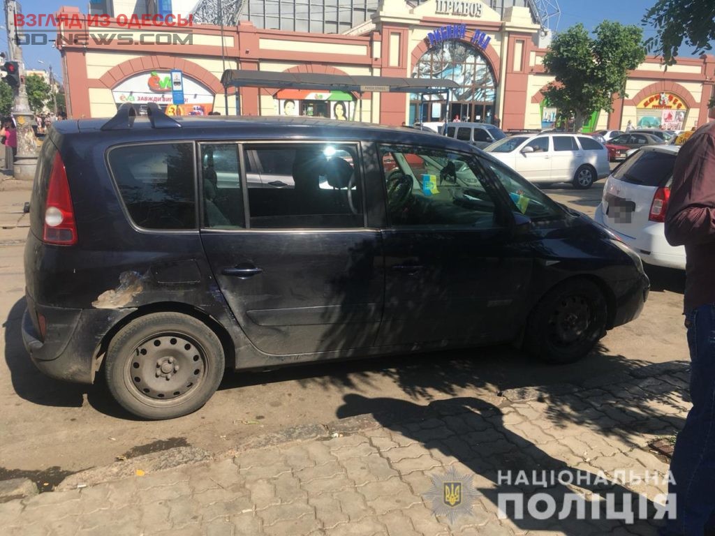 В центре Одессы задержали еще одного автовора