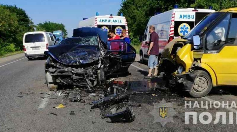 В Одесской области произошла авария с пострадавшими