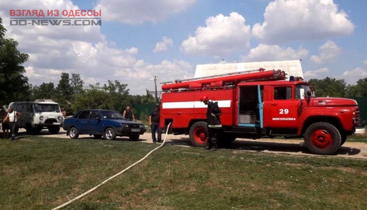 В Одесской области в результате пожара погибли два человека