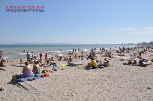 На одном из одесских пляжей купаться не рекомендовано