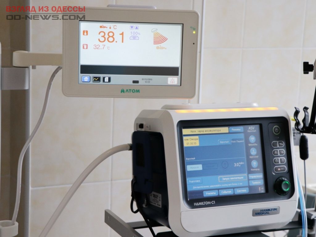 В детской больнице Одессы появилось современное оборудование для реанимации новорожденных