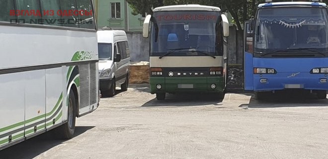 В Одессе заблокирован нелегальный автобусный рейс