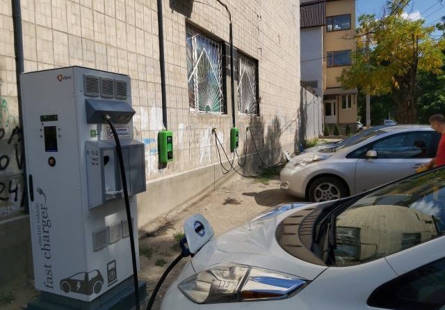 В Одессе заработала мощная станция для электрокаров