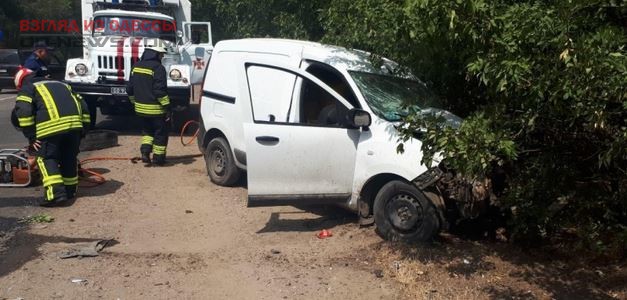 В Одесской области в результате аварии погиб водитель