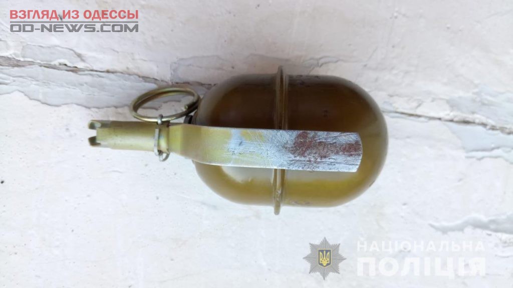 В Одесской области мужчина с гранатой посетил развлекательное заведение