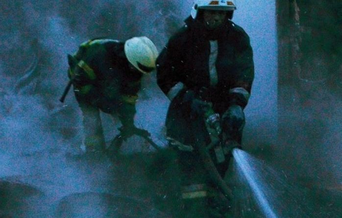 На ферме в Одесской области тушили масштабный пожар